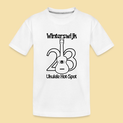 Ukulele Hotspot WInterswijk 2023 - Teenager Premium Bio T-Shirt