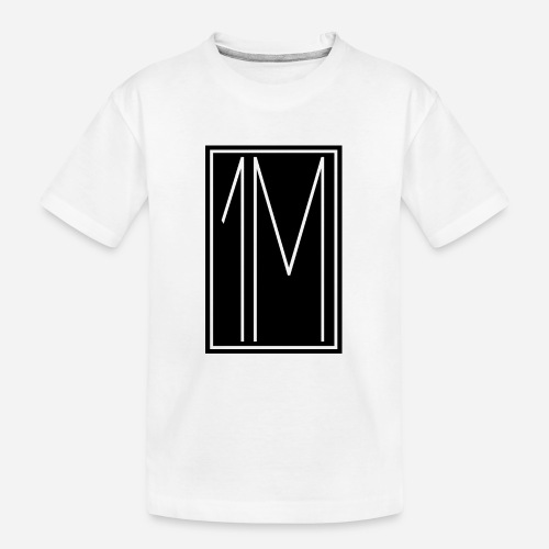 1M/One MVMNT Logo schwarz - Teenager Premium Bio T-Shirt