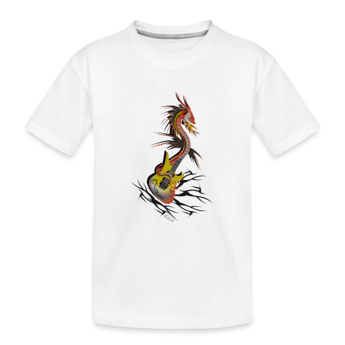 Guitar Dragon - Teenager Premium Bio T-Shirt