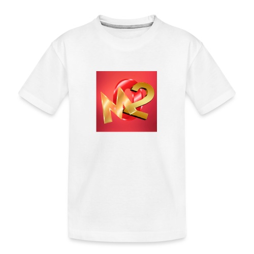 02M - Ekologisk premium-T-shirt tonåring