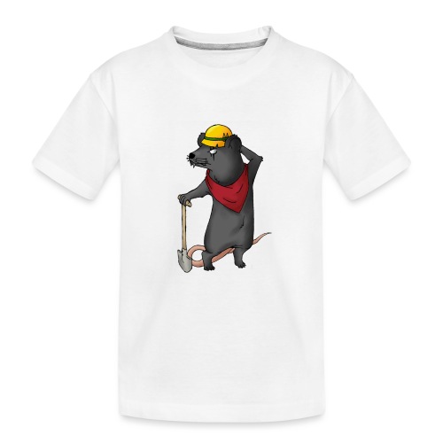 Arbeiter Ratte - Teenager Premium Bio T-Shirt
