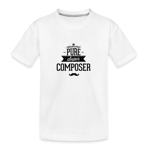 100 Prozent Komponist - Teenager Premium Bio T-Shirt