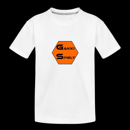 Gakkispielt - Teenager Premium Bio T-Shirt