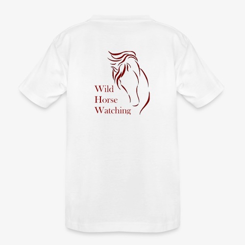 Logo Aveto Wild Horses - Maglietta ecologica premium per ragazzi