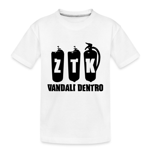 ZTK Vandali Dentro Morphing 1 - Teenager Premium Organic T-Shirt