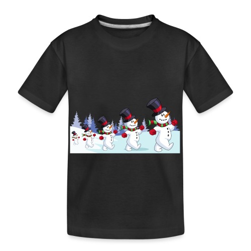 Snowman Patrol - Teenager Premium Bio T-Shirt
