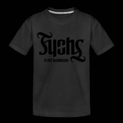 Ambigramm Fuchs 01 Pit Hammann - Teenager Premium Bio T-Shirt