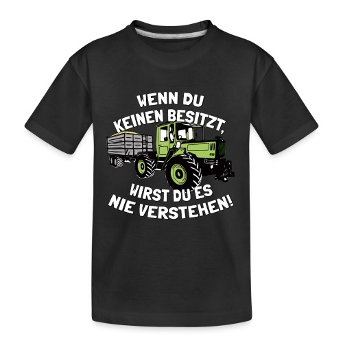 Unimog - Oldtimer - Offroad - 4x4 - MB Trac - Teenager Premium Bio T-Shirt