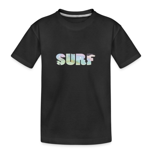 Surf summer beach T-shirt - Teenager Premium Organic T-Shirt