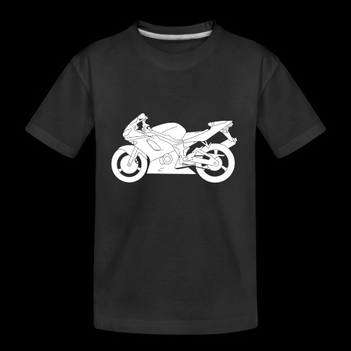 Four Wheels Moves The Body, Two Wheels Moves The S - Teenager Premium Organic T-Shirt