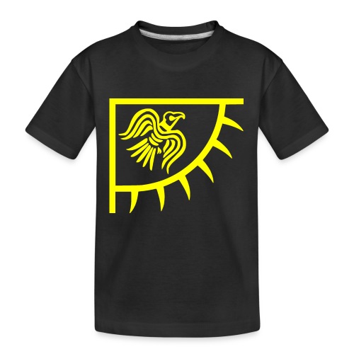 raven png - Ekologisk premium-T-shirt tonåring