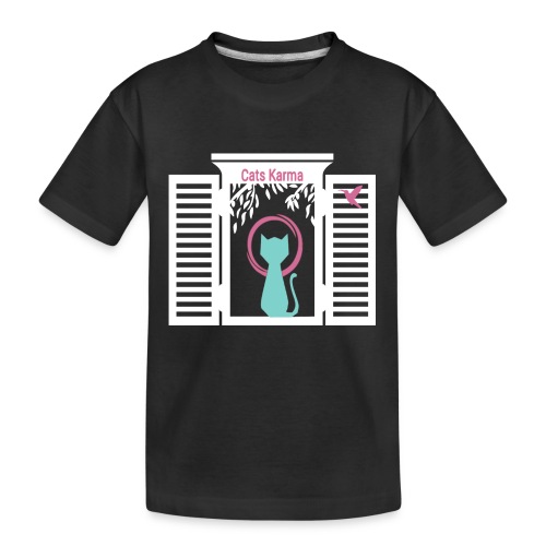 CATS KARMA - Teenager Premium Bio T-Shirt