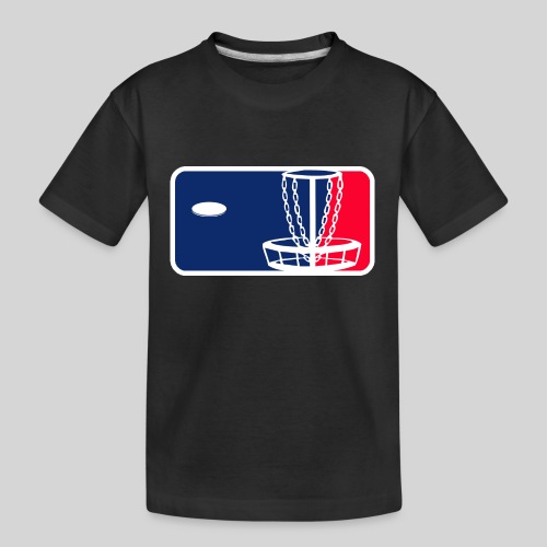 Major League Frisbeegolf - Teinien premium luomu-t-paita