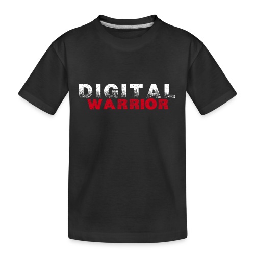 DIGITAl WARRIOR II - Ekologiczna koszulka młodzieżowa Premium