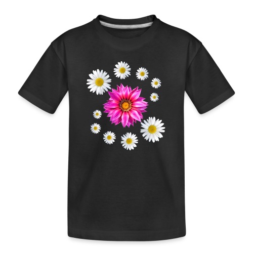 Gazanie Margeriten Blüten Gazanien Gänseblümchen - Teenager Premium Bio T-Shirt