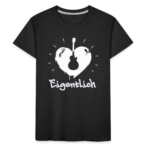 Eigentlich Lo weiß - Teenager Premium Bio T-Shirt
