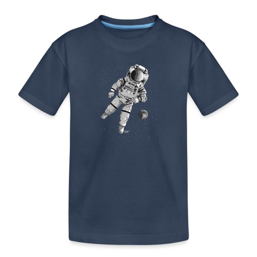 Bronko55 No.22 – Astronaut, Space - Teenager Premium Bio T-Shirt