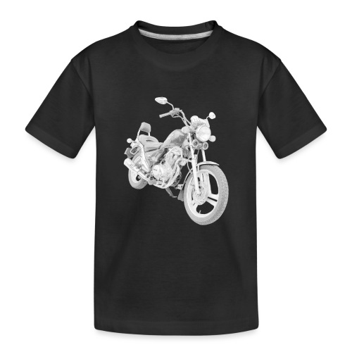 Daelim VS, Zeichnung von vorne rechts - Teenager Premium Bio T-Shirt
