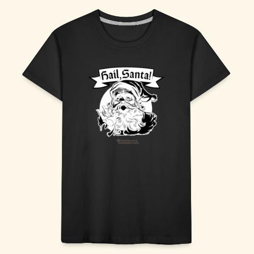 Hail Santa Heavy Metal Weihnachtsmann - Teenager Premium Bio T-Shirt