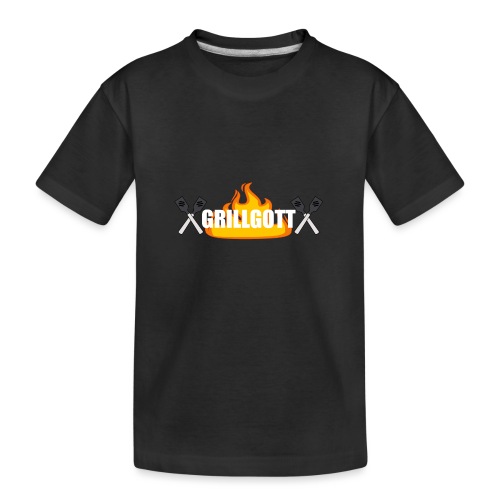 Grillgott Barbecue Experte - Teenager Premium Bio T-Shirt