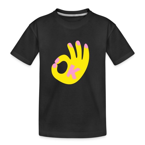 Handgeste OKAY - Teenager Premium Bio T-Shirt