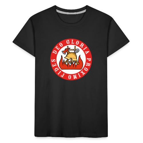 Feuerwehrlogo Alt - Teenager Premium Bio T-Shirt