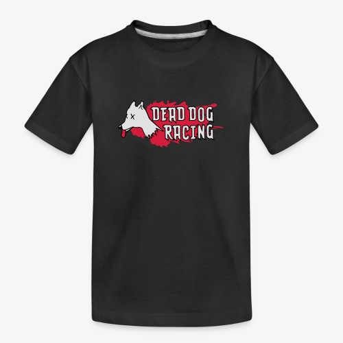 Dead dog racing logo - Teenager Premium Organic T-Shirt