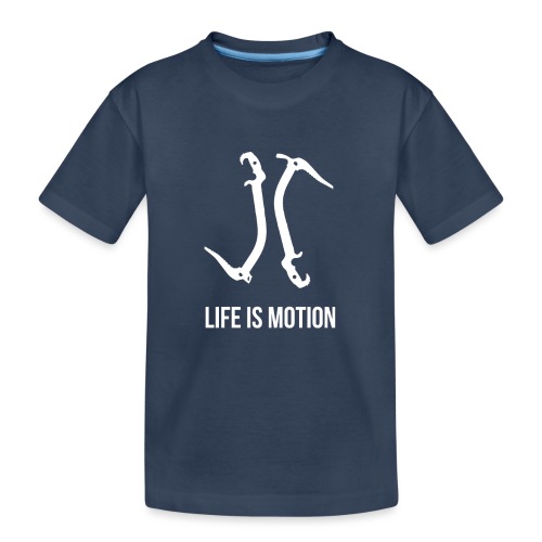 Life is motion - Teenager Premium Organic T-Shirt