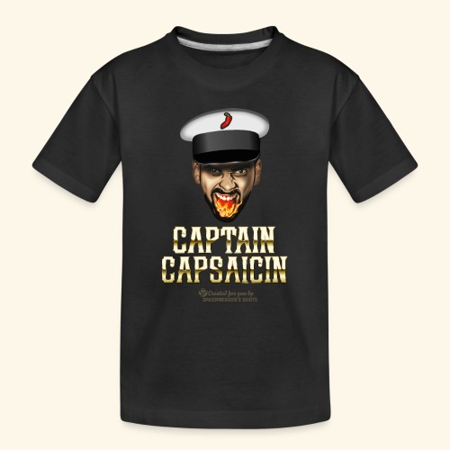 Captain Capsaicin Chili T-Shirt - Teenager Premium Bio T-Shirt