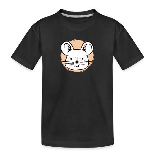 Süße Maus - Portrait - Teenager Premium Bio T-Shirt