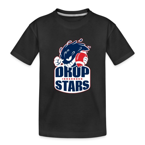 Dropstars Logo - Teenager Premium Bio T-Shirt