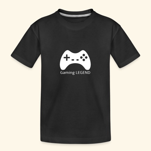 Gaming LEGEND - Teenager premium biologisch T-shirt