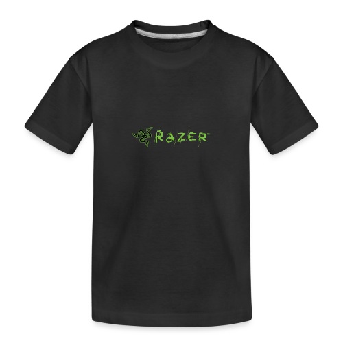 Razer Logo Transparent Background - Teenager Premium Organic T-Shirt