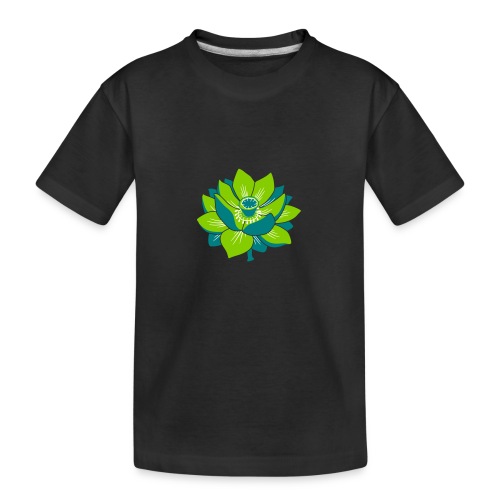 Kwiat lotosu - Ekologiczna koszulka młodzieżowa Premium