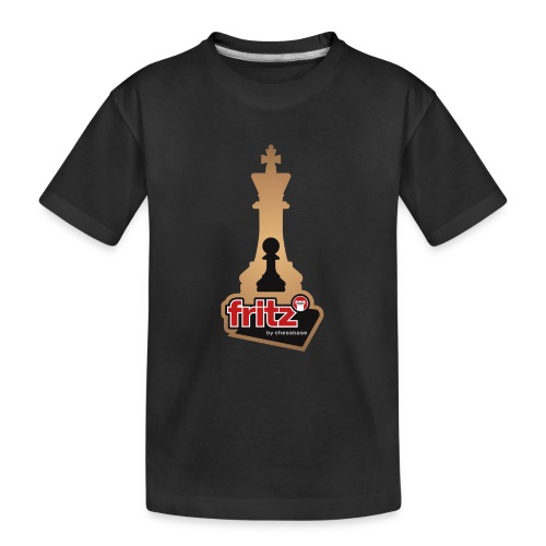 Fritz 19 Chess King and Pawn - Teenager Premium Organic T-Shirt