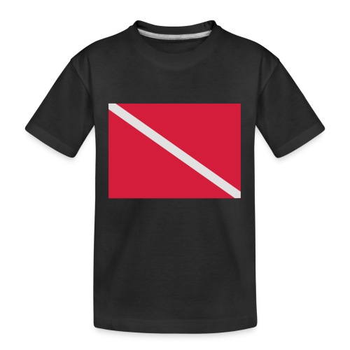 Diver Flag - Teenager Premium Organic T-Shirt