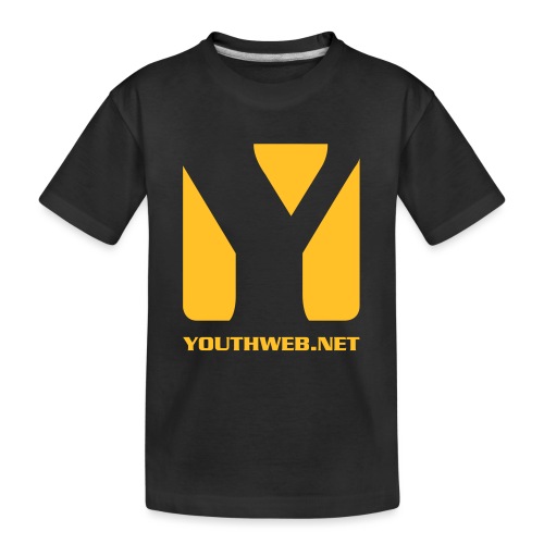 yw_LogoShirt_yellow - Teenager Premium Bio T-Shirt