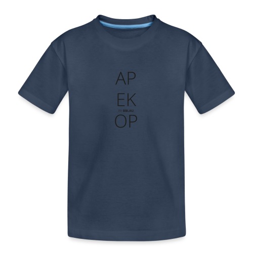 APEKOP by BBLAU - Teenager premium biologisch T-shirt