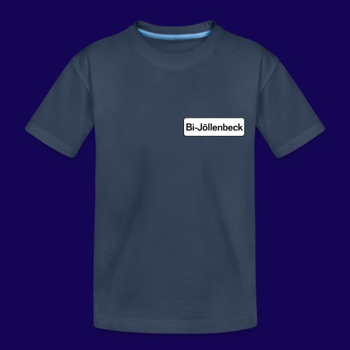 Bielefeld-Jöllenbeck Ortsschild für Bekenner - Teenager Premium Bio T-Shirt