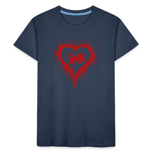 I Love Ink red - Teenager Premium Bio T-Shirt