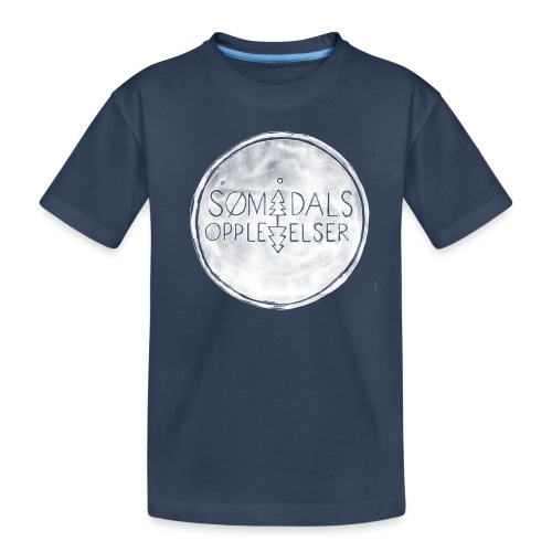 Sømådalsopplevelser - Premium økologisk T-skjorte for tenåringer