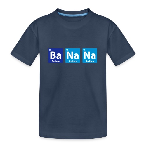 Periodic Table: BaNaNa - Ekologisk premium-T-shirt tonåring