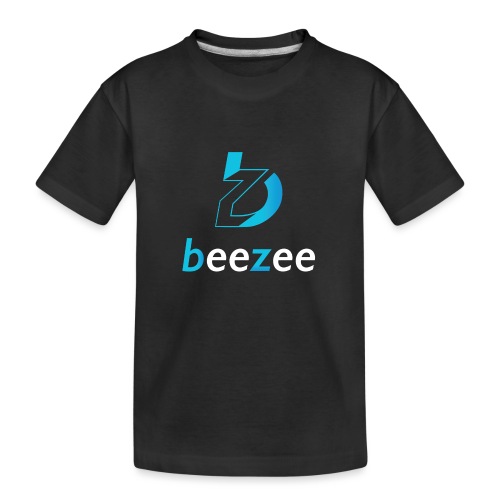 Beezee gradient Negative - Teenager Premium Organic T-Shirt