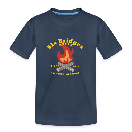Six Bridges Rally Bonfire - Teenager Premium Bio T-Shirt