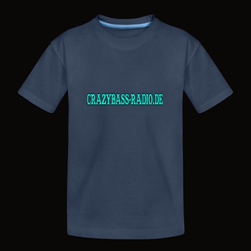 Crazybass radio de - Teenager Premium Bio T-Shirt