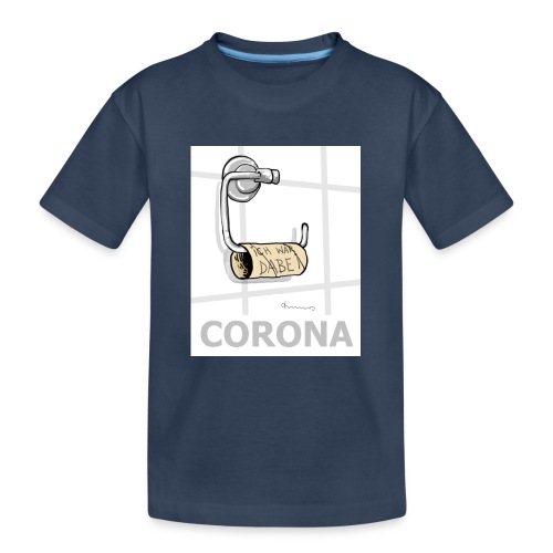 Corona-Klopapier-Notstand 2020 - Teenager Premium Bio T-Shirt
