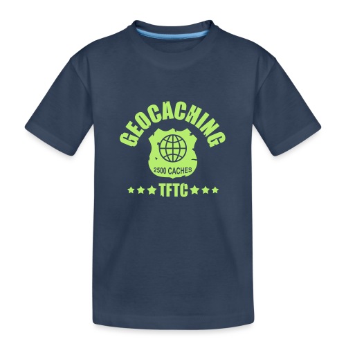 geocaching - 2500 caches - TFTC / 1 color - Teenager Premium Bio T-Shirt