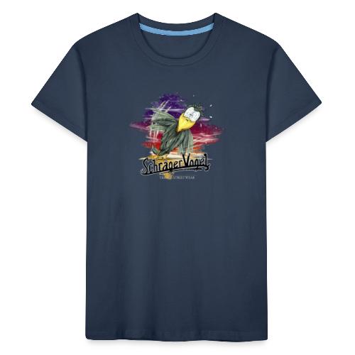 schräger Vogel - Teenager Premium Bio T-Shirt