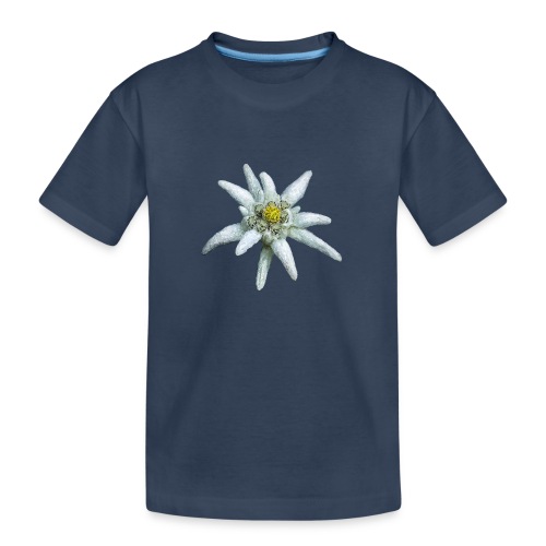 Alpen-Edelweiß - Teenager Premium Bio T-Shirt