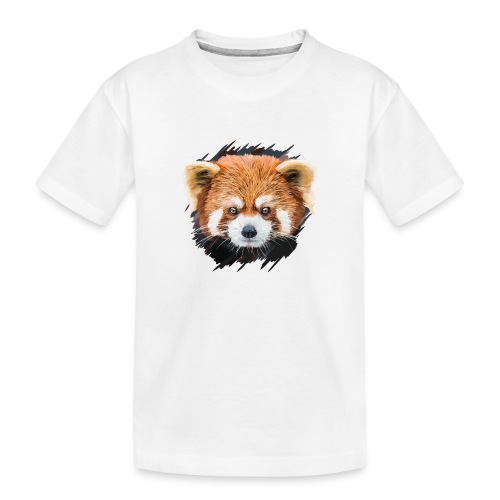 Roter Panda - Teenager Premium Bio T-Shirt